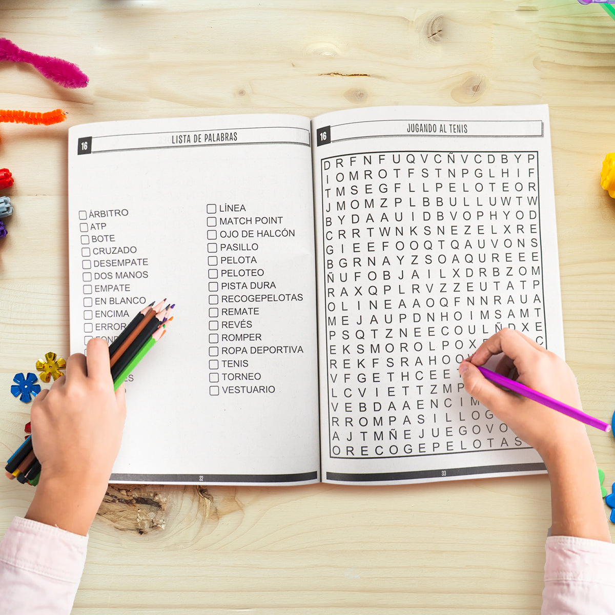 Libro Sopas de Letras