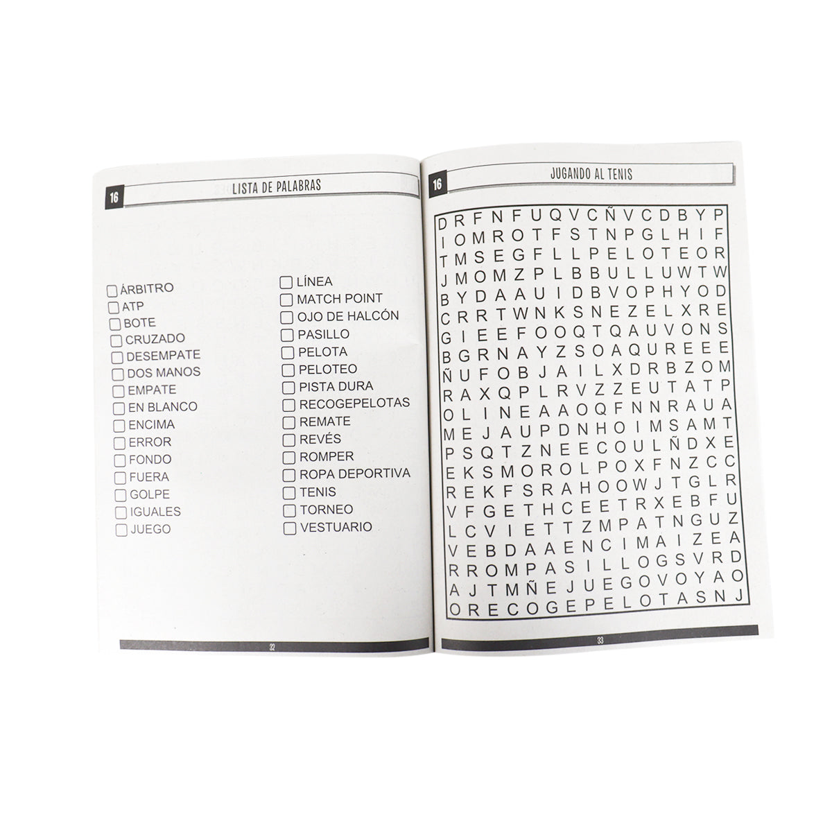 Libro Sopas de Letras