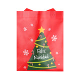 Bolsa Ecológica Navideña, Color Rojo