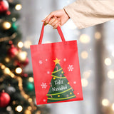 Bolsa Ecológica Navideña, Color Rojo