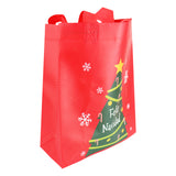 Bolsa Ecológica Navideña, Color Rojo