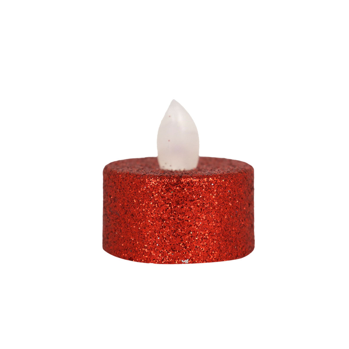 Velas LED, 2 pzas, Color Rojo