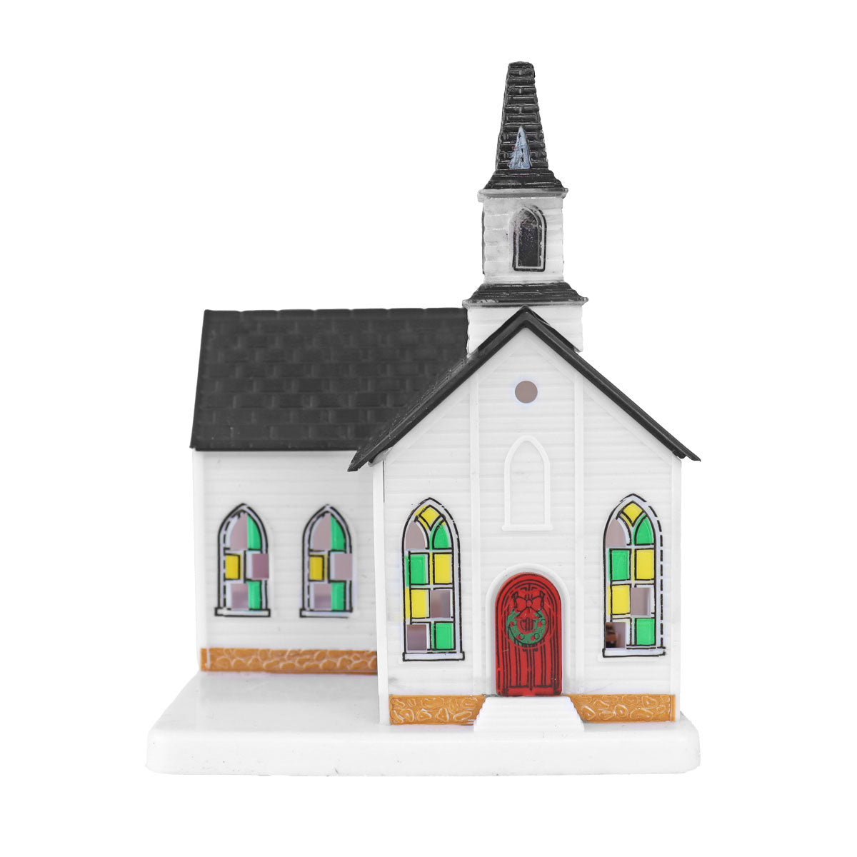 Iglesia, Plástico, Villa Navideña