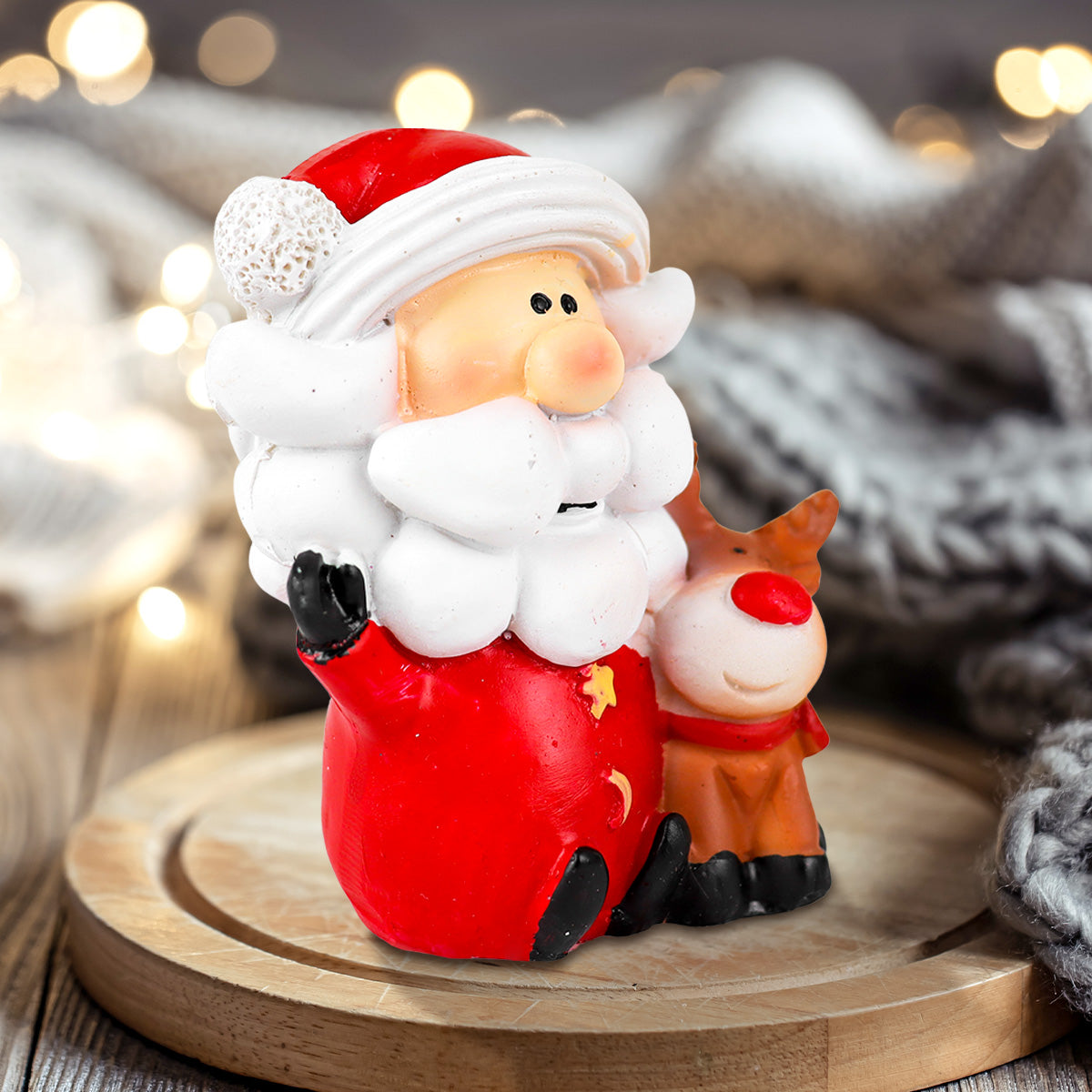 Santa y Rodolfo, Cerámica