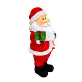 Santa con Regalos, Figura Decorativa de Cerámica