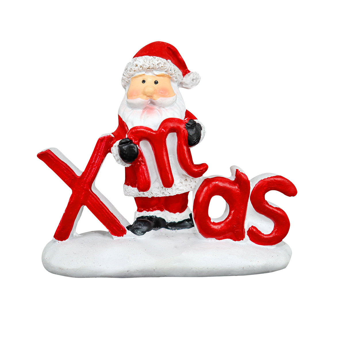 Santa Claus, Xmas, Figura Decorativa de Cerámica