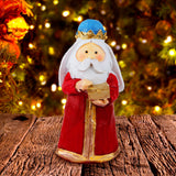 Melchor, Rey Mago, Figura Decorativa de Cerámica