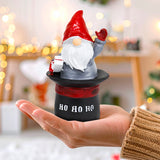 Gnomo en Sombrero, Figura Decorativa de Cerámica