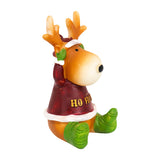 Reno con Suéter "HOHOHO" Cerámica