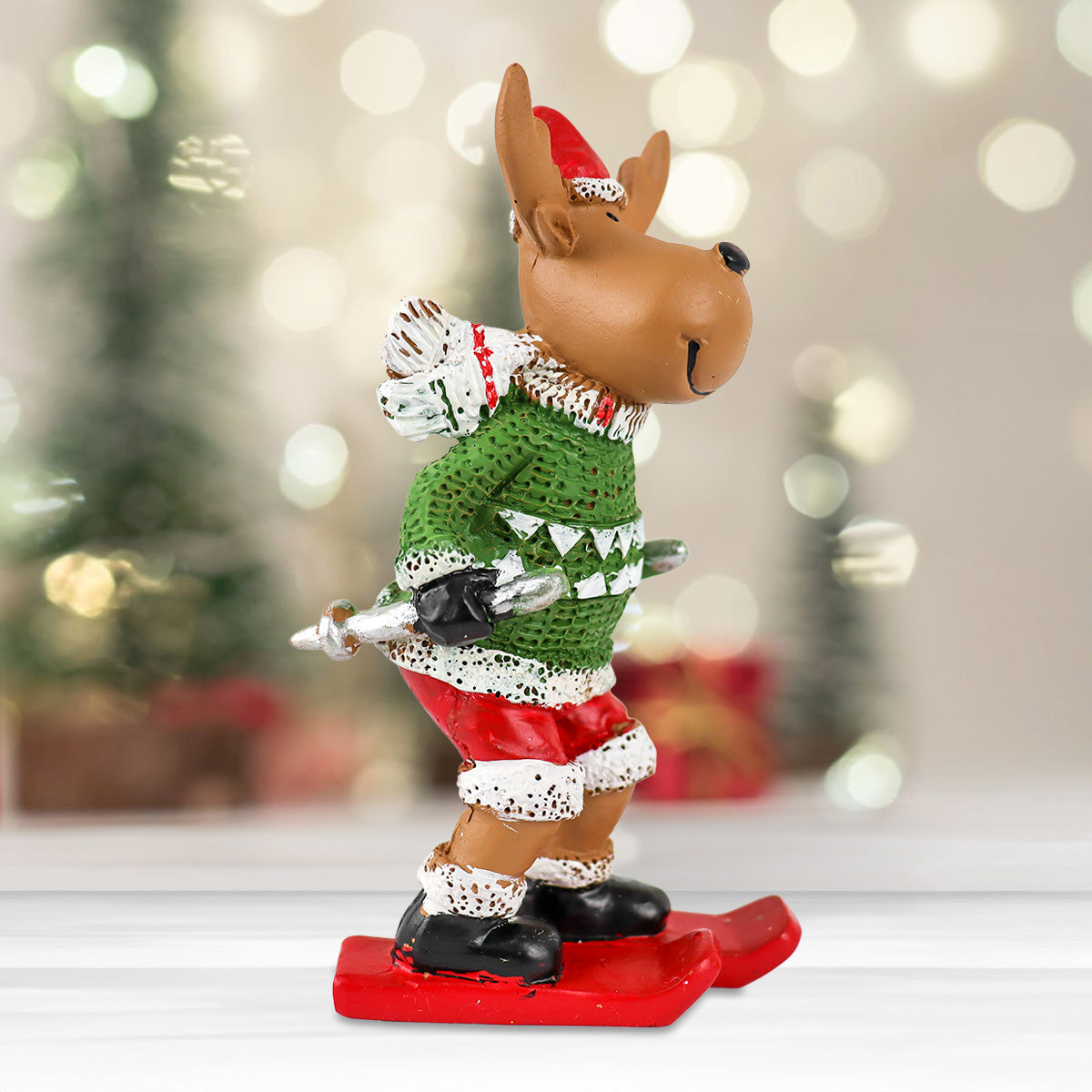 Reno Navideño de Poliresina