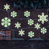 Ornamento en Forma de Copo de Nieve Glow In The Dark