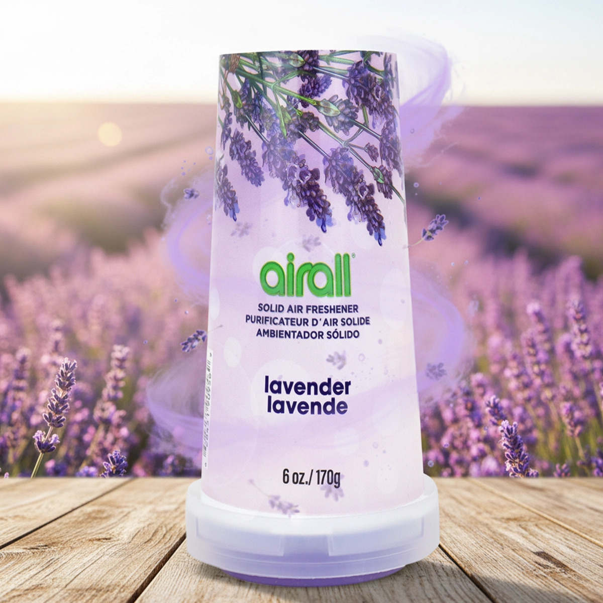 Ambientador Sólido con Aroma a Lavanda, Airall
