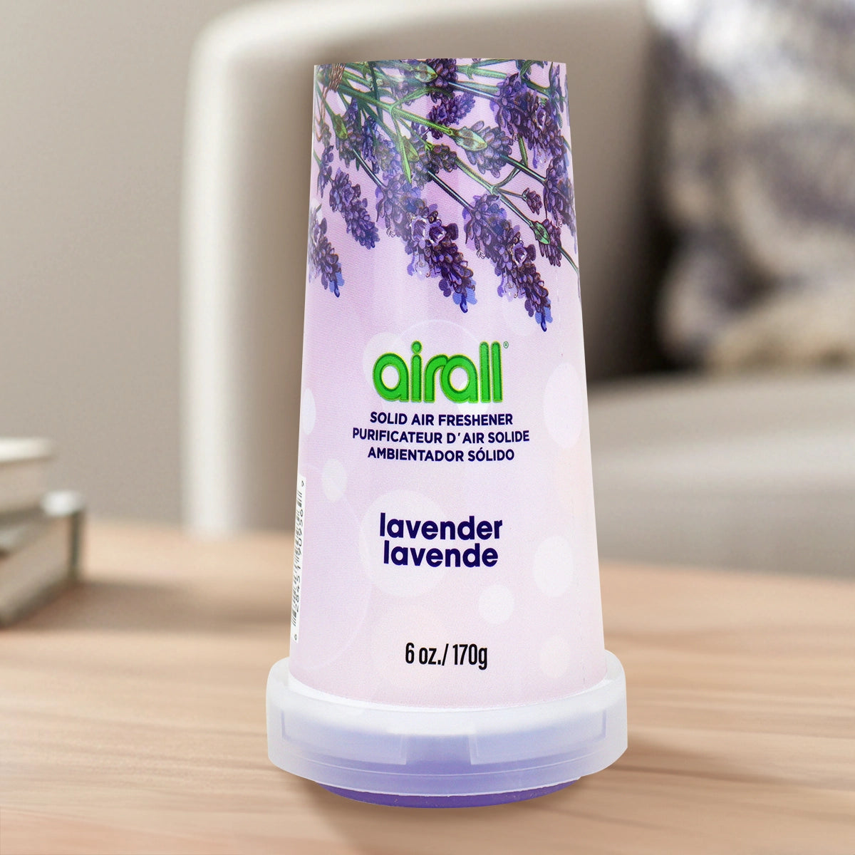 Ambientador Sólido con Aroma a Lavanda, Airall