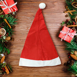 Gorro Santa Claus Navideño, Color Rojo