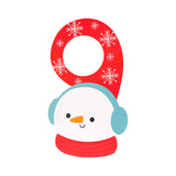 Muñeco de Nieve, Adorno para Manija de Puerta Navideño