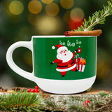 Taza de Cerámica con Diseño Navideño, Ho Ho Ho