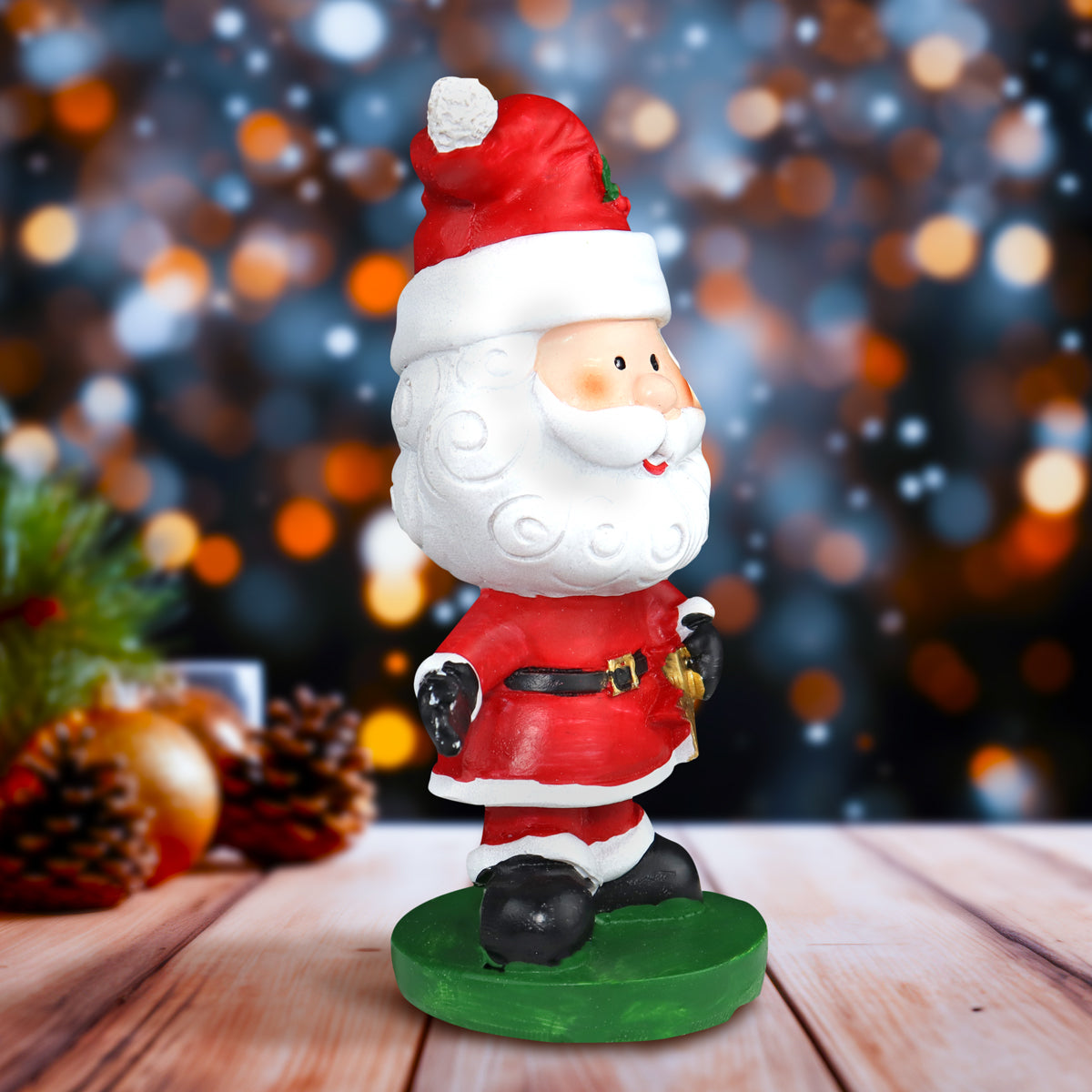 Figura Decorativa en Forma de Santa Claus