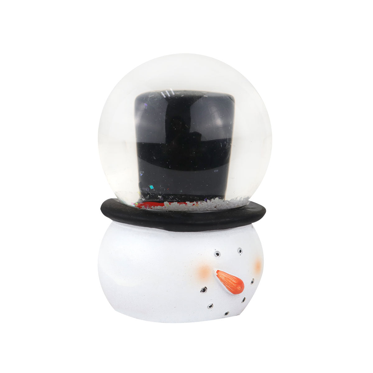 Muñeco de Nieve, Bola de Nieve de Cerámica y Cristal
