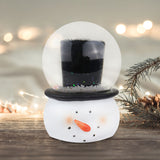 Muñeco de Nieve, Bola de Nieve de Cerámica y Cristal
