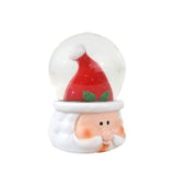 Santa Claus, Bola de Nieve de Cerámica y Cristal