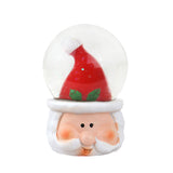 Santa Claus, Bola de Nieve de Cerámica y Cristal