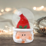 Santa Claus, Bola de Nieve de Cerámica y Cristal