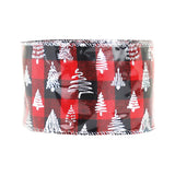 Listón Navideño Decorativo, Diseño Pino