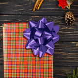 Moños para Regalo, Color Morado, 10 cm