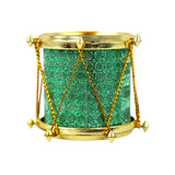 Set Mini Tambores, Color Verde, 6 pzas