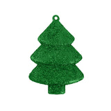 Kit Mini Árbol con Glitter, Color Verde, 5 pzas