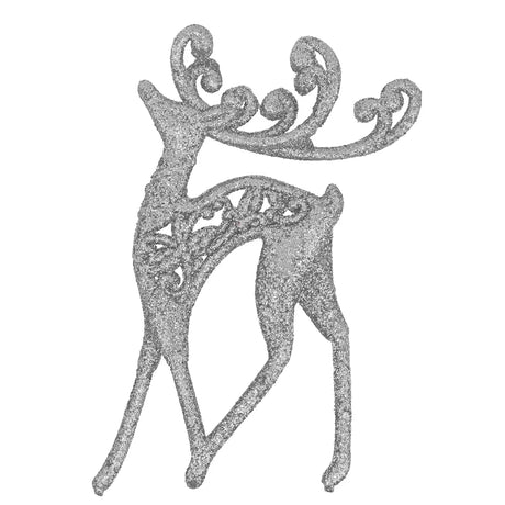 Ornamento en Forma de Venado color Plata