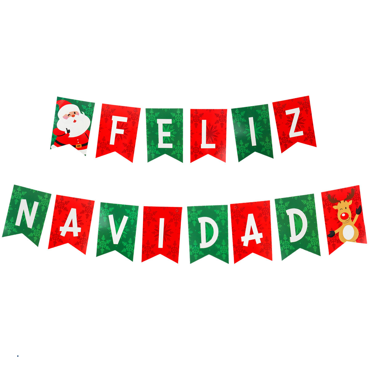 Banner Decorativo con Diseño Navideño, Feliz Navidad