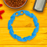 Juguete Masticable con Forma Circular color Azul para Mascota