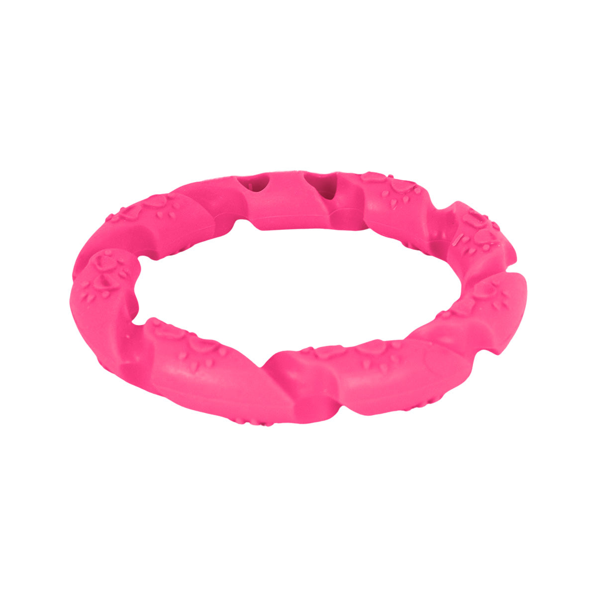 Juguete Masticable con Forma Circular color Rosa para Mascota