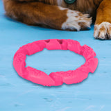 Juguete Masticable con Forma Circular color Rosa para Mascota