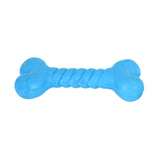 Juguete Masticable en Forma de Hueso para Mascota, color Azul