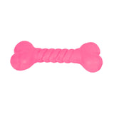 Juguete Masticable en Forma de Hueso para Mascota, color Rosa