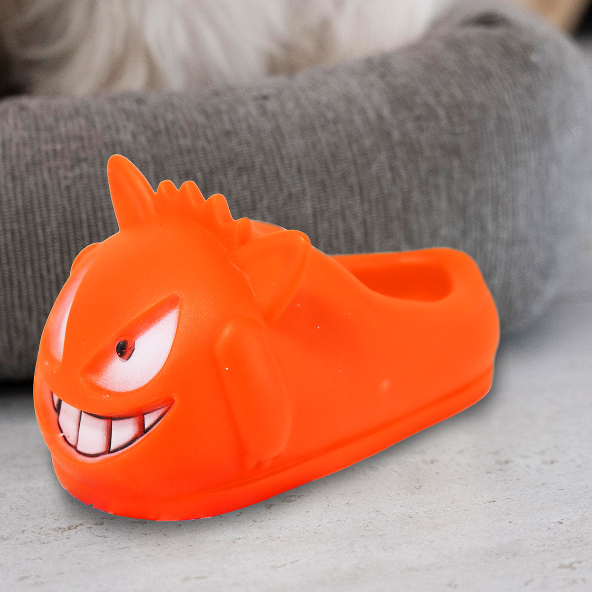 Juguete para Mascota en Forma de Zapato, Color Naranja