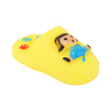 Juguete para Perro en Forma de Pantufla, Color Amarillo