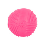 Pelota color Fucsia con Diseño de Líneas para Mascota