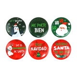 Set de 6 Pines Navideños