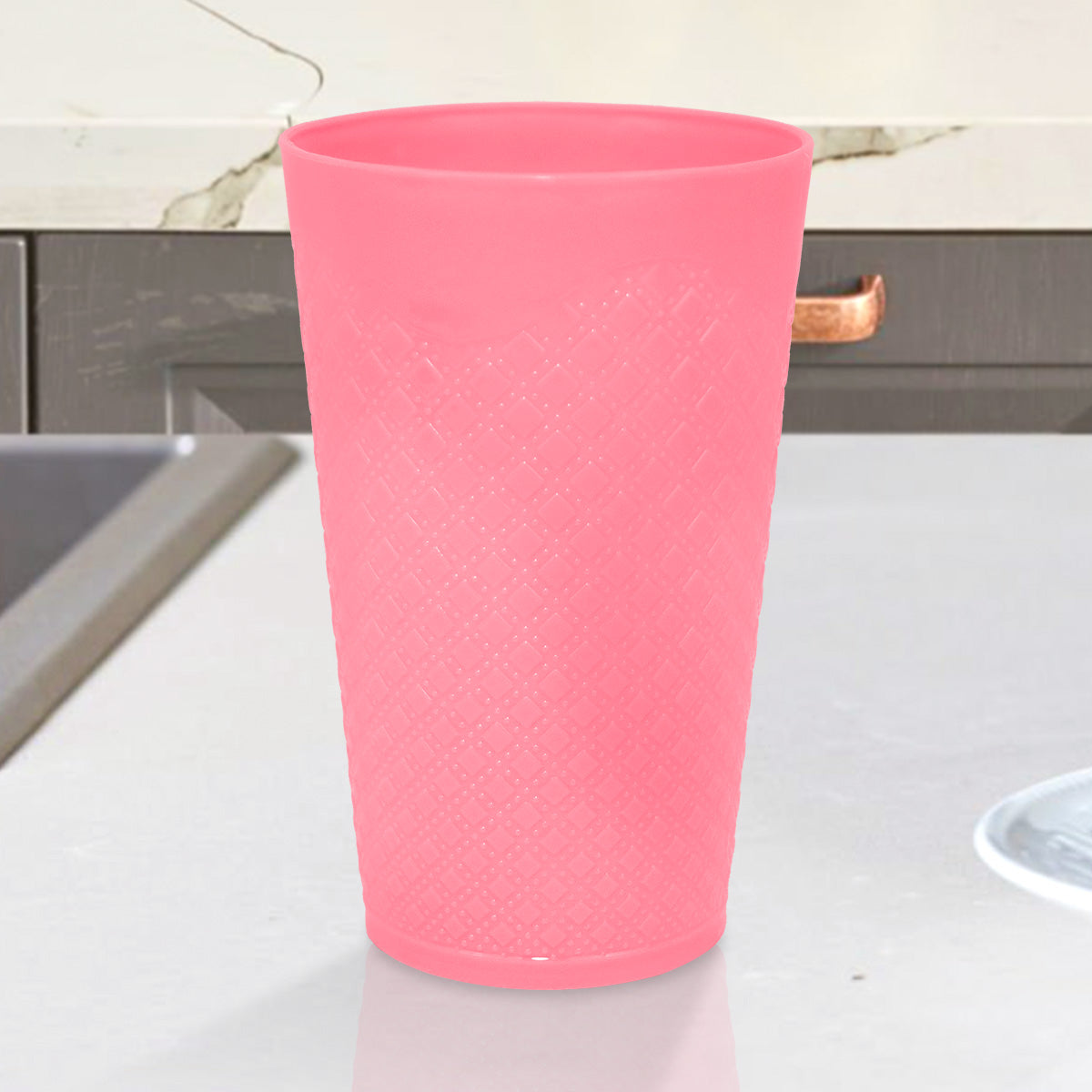 Vasos de Plástico, Color Rosa, 2 pzas.