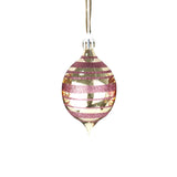 Esfera Decorada con Diamantina color Rosa