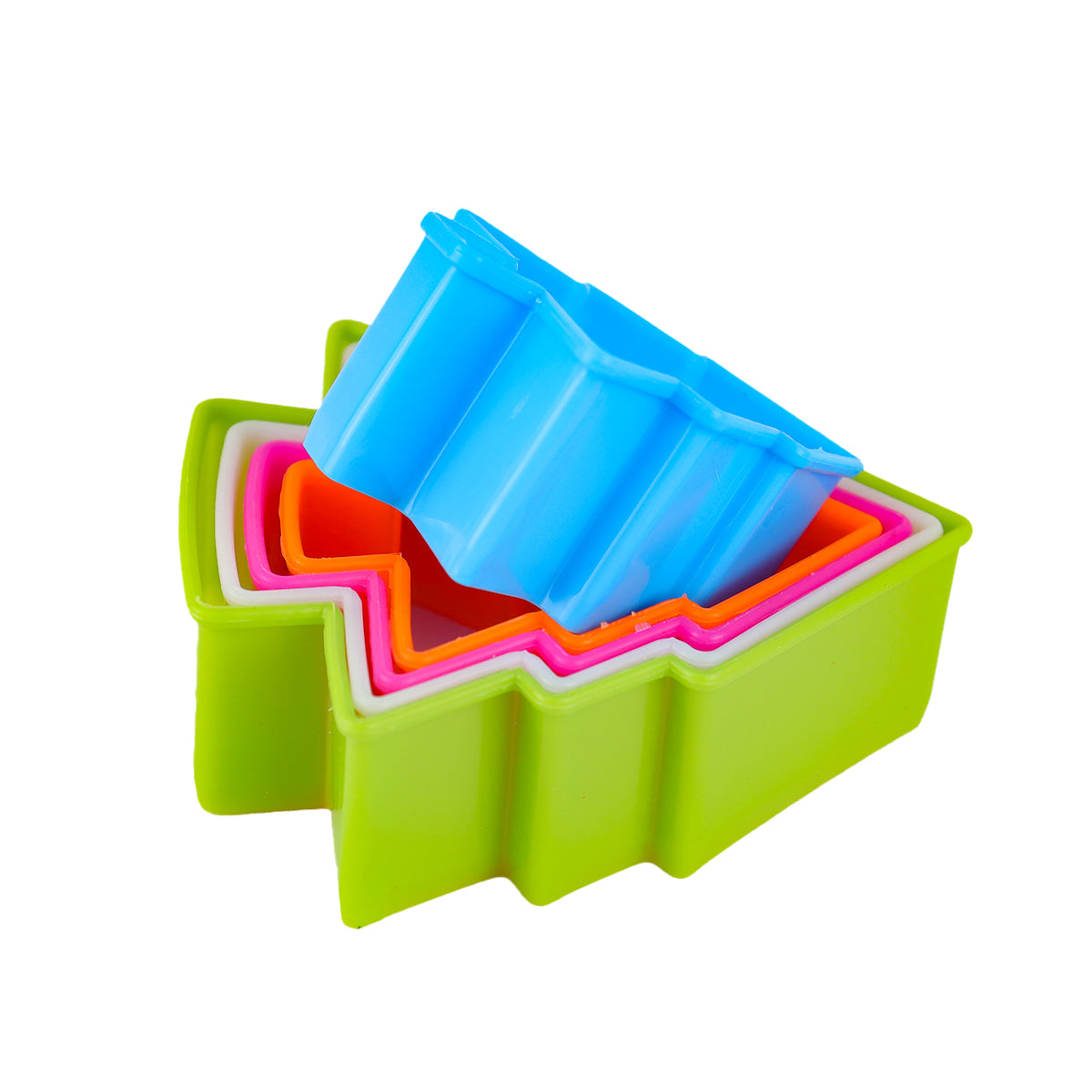 Kit de 5 Cortadores para Galletas en Forma de Pino