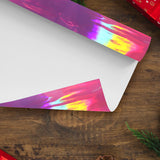 Papel de Regalo Navideño color Rosa Iridiscente