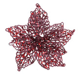 Nochebuena con Diamantina color Rojo