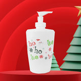 Dispensador de Jabón Líquido con Diseño de Navideño