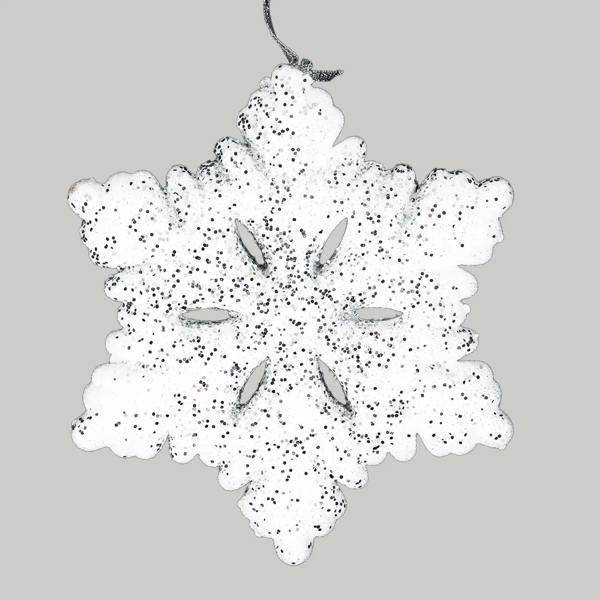 Copo de Nieve color Blanco con Diamantina