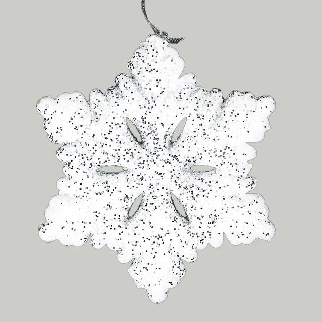 Copo de Nieve color Blanco con Diamantina