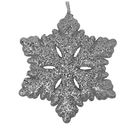 Copo de Nieve color Plata con Diamantina